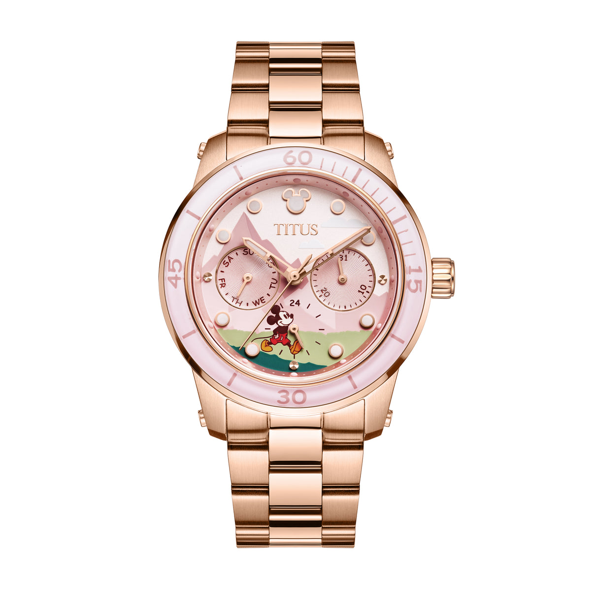 [Pre-Order] [WOMEN] Solvil et Titus x Mickey Mouse "Embrace Nature" Limited Edition Multifunctional Watch [W06-03375-001]