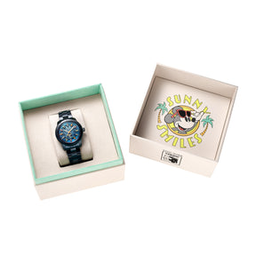 [WOMEN] Solvil et Titus x Mickey Mouse "Catching Wave" Limited Edition Mechanical Skeleton Watch [W06-03376-001]