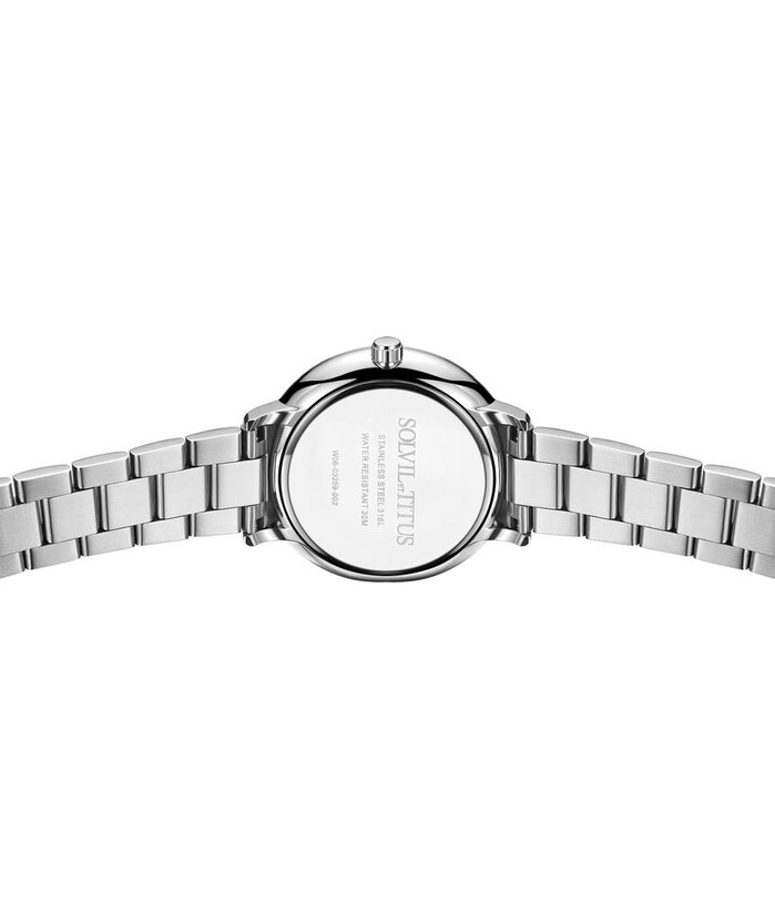 [WOMEN] Interlude Multi-Function Quartz Stainless Steel Watch [W06-03259-002]