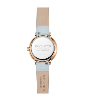 [WOMEN] Interlude Multi-Function Quartz Leather Watch [W06-03259-007]