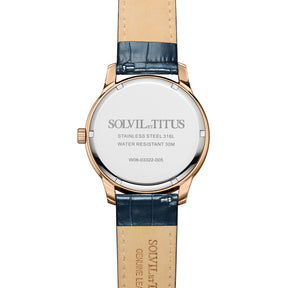 [MEN] Classicist Multi-Function with Day Night Indicator Quartz Leather Watch [W06-03322-005]