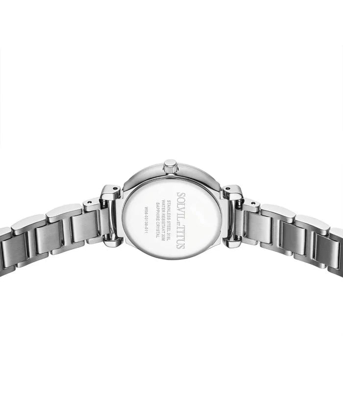 [WOMEN] Fair Lady 3 Hands Date Quartz Stainless Steel Watch [W06-03139-011]