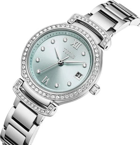 [WOMEN] Fair Lady 3 Hands Date Quartz Stainless Steel Watch [W06-03139-012]