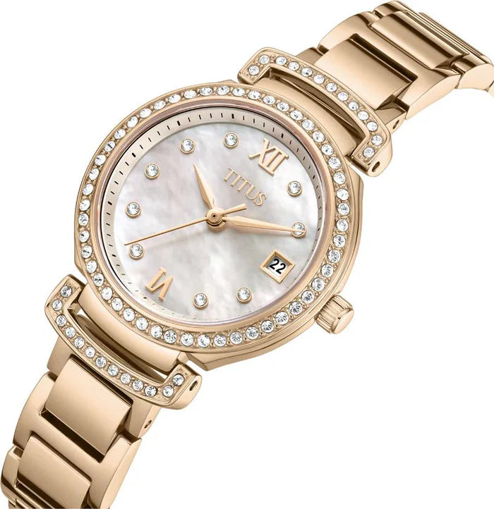 [WOMEN] Fair Lady 3 Hands Date Quartz Stainless Steel Watch [W06-03139-013]