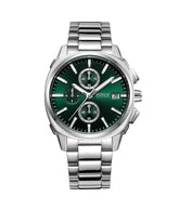 [MEN] Modernist Chronograph Quartz Stainless Steel Watch [W06-03308-010]