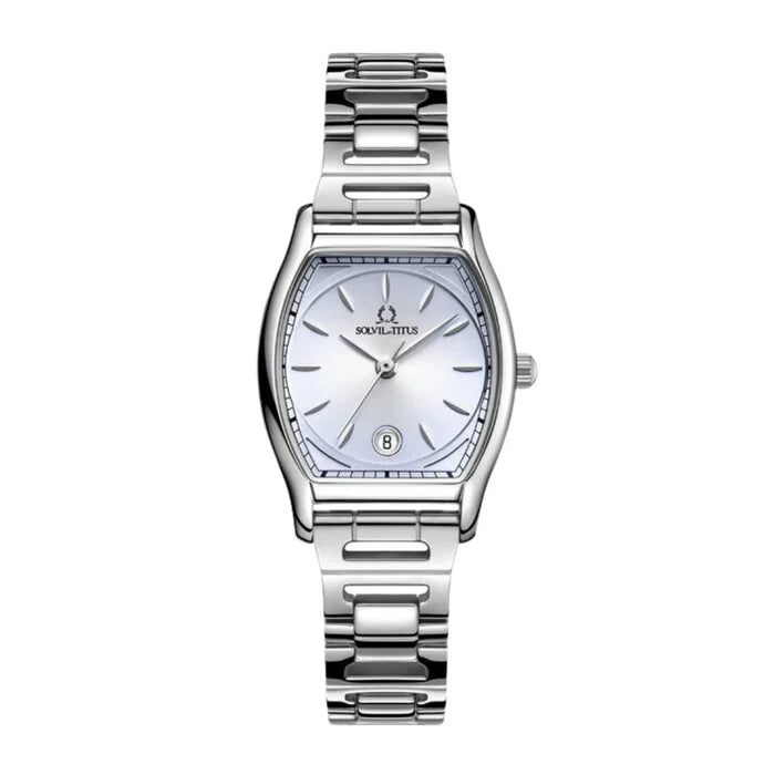 [WOMEN] Barista 3 Hands Date Quartz Stainless Steel Watch [W06-03326-006]