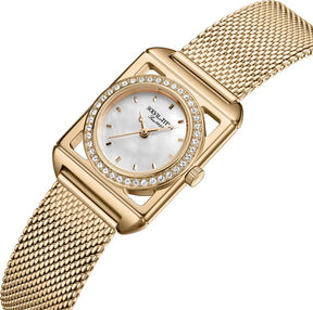 [WOMEN] The Letter 3 Hands Quartz Stainless Steel Watch [W06-03344-001]