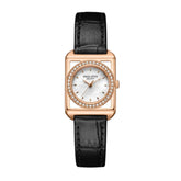 [WOMEN] The Letter 3 Hands Quartz Leather Watch [W06-03344-002]