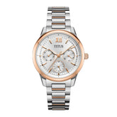 [WOMEN] Fashionista Multi-Function Quartz Stainless Steel Watch [W06-03346-004]