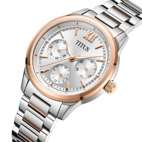 [WOMEN] Fashionista Multi-Function Quartz Stainless Steel Watch [W06-03346-004]