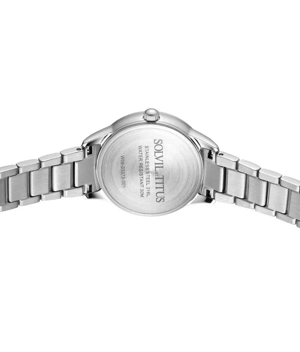 [WOMEN] Fair Lady 3 Hands Date Quartz Stainless Steel Watch [W06-03373-001]