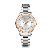 [WOMEN] Fair Lady 3 Hands Date Quartz Stainless Steel Watch [W06-03373-002]