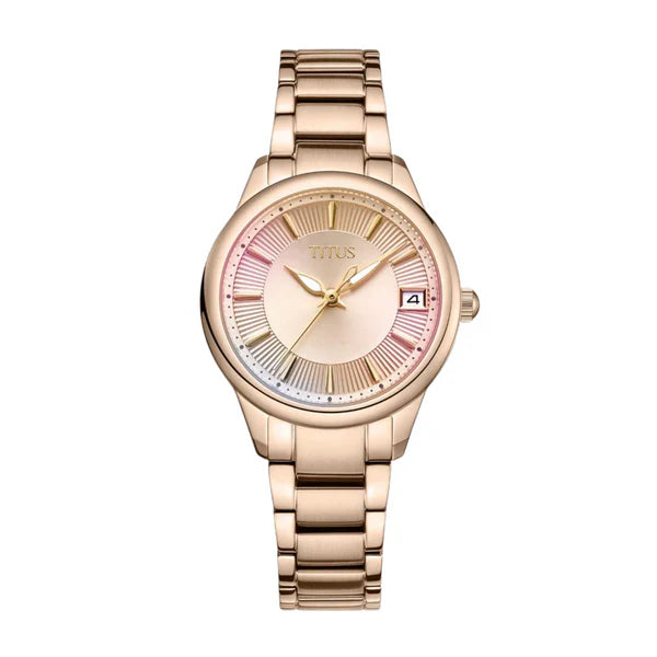 [WOMEN] Fair Lady 3 Hands Date Quartz Stainless Steel Watch [W06-03373-004]