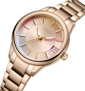 [WOMEN] Fair Lady 3 Hands Date Quartz Stainless Steel Watch [W06-03373-004]