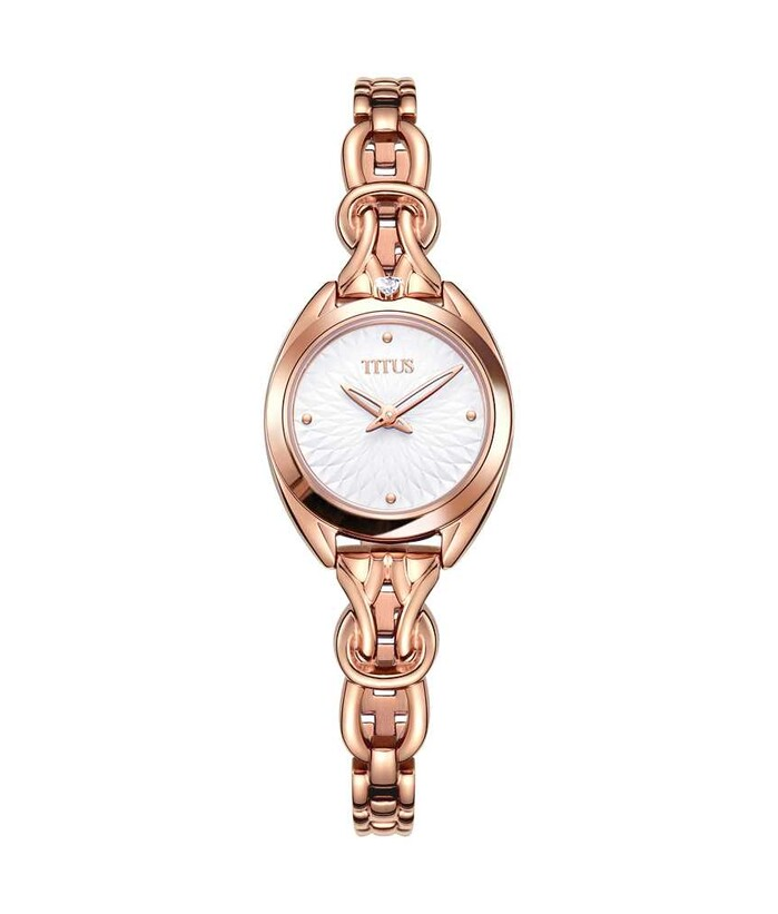 [WOMEN] Ring & Knot 2 Hands Quartz Stainless Steel Watch [W06-03133-001]