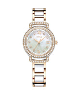 [WOMEN] Fair Lady 3 Hands Date Quartz Stainless Steel With Ceramic Watch [W06-03139-002]