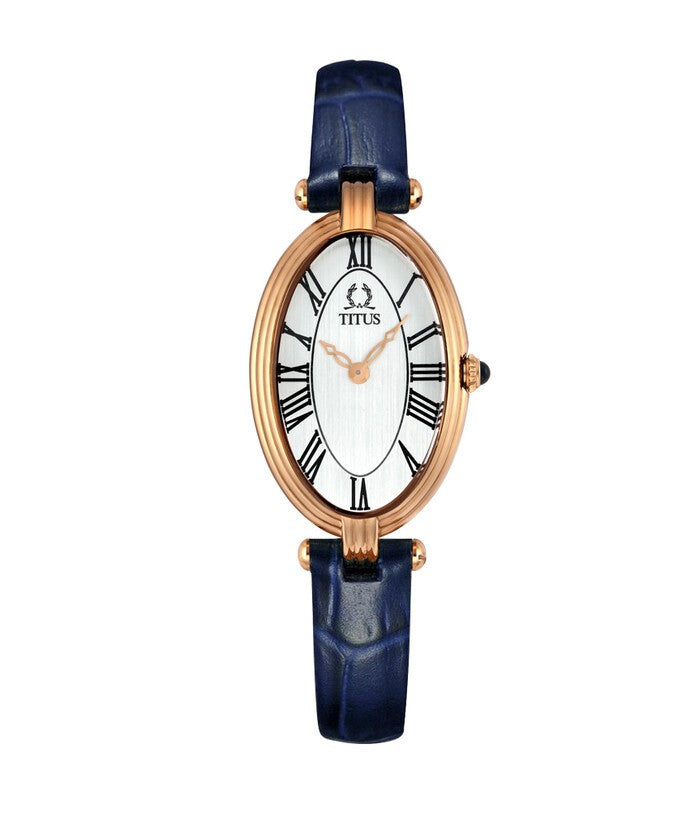 [WOMEN] Once 2 Hands Quartz Leather Watch [W06-03207-011]