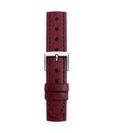 16mm Burgundy Smooth Leather Watch Strap [T06-014-26-091]